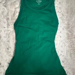Super cute green J.Crew tank top